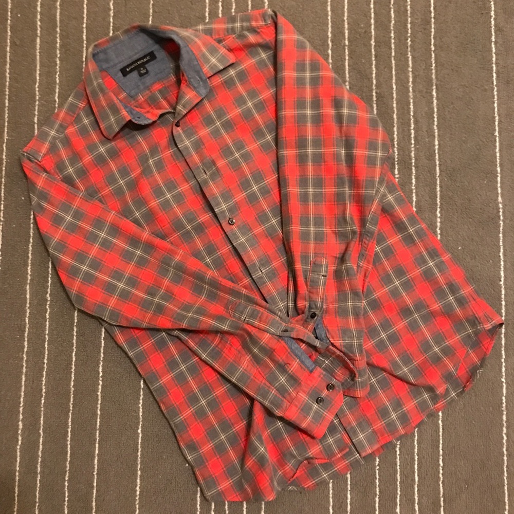 Banana Republic flannel shirt